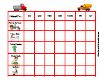 daily routine chart